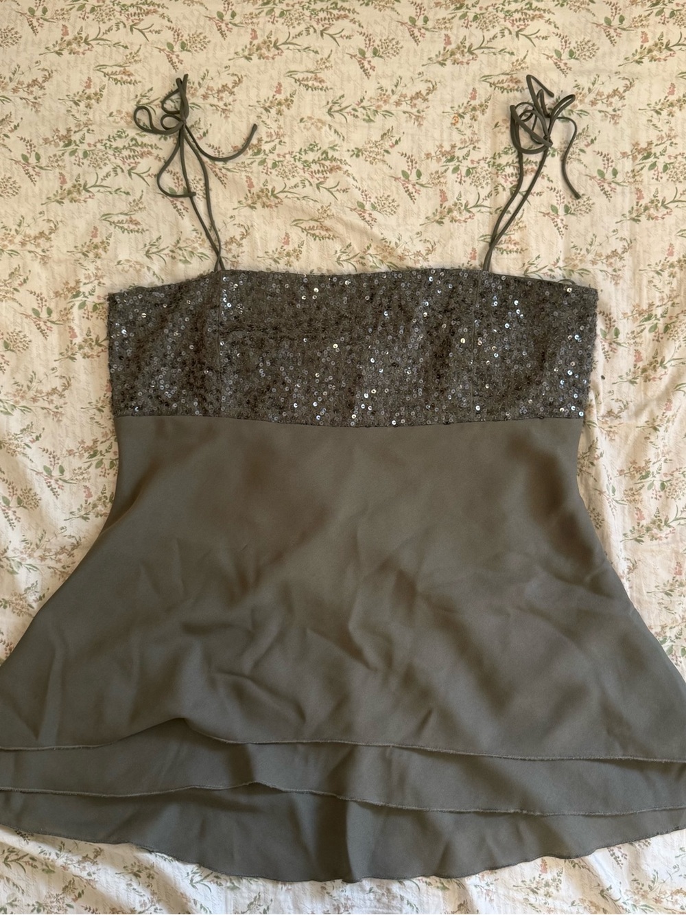 Y2K Sequin Party Top | To The Max | Size 10